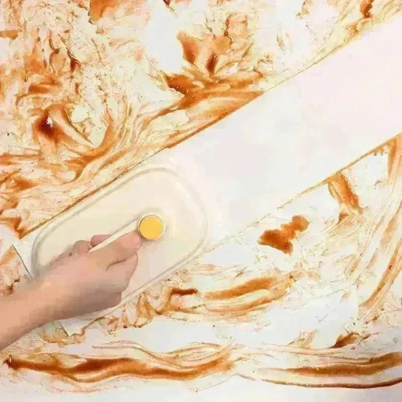 Kitchen Bath Toilet Clean Brush Glass Wall Bath Handle Rag Ceramic Window Slot Clean Brush Kitchen Gadgets - EX-STOCK CANADA