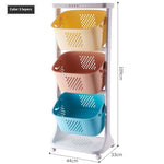 Kitchen Vegetable Storage Basket Storage Rack Plastic EX-STOCK Canada 