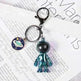 Korean Hip Hop Fashion Cross Spaceman Necklace Keychain - EX-STOCK CANADA