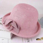Korean Style Flower Knit Sun Hats for Women - EX-STOCK Canada