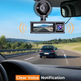 Cámara Dash LDAS A20 WiFi, Cámara para Coche 2.5K, Dashcams con App, Visión Nocturna, Sensor G, Grabación en Bucle, Modo de Estacionamiento 24H, Tarjeta SD de 128G Gratis, Soporta hasta 256GB (Negro)EX-STOCK Canada 