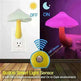 LED Mushroom Night Light Wall Lamp EU US Socket Plug - EX-STOCK CANADA