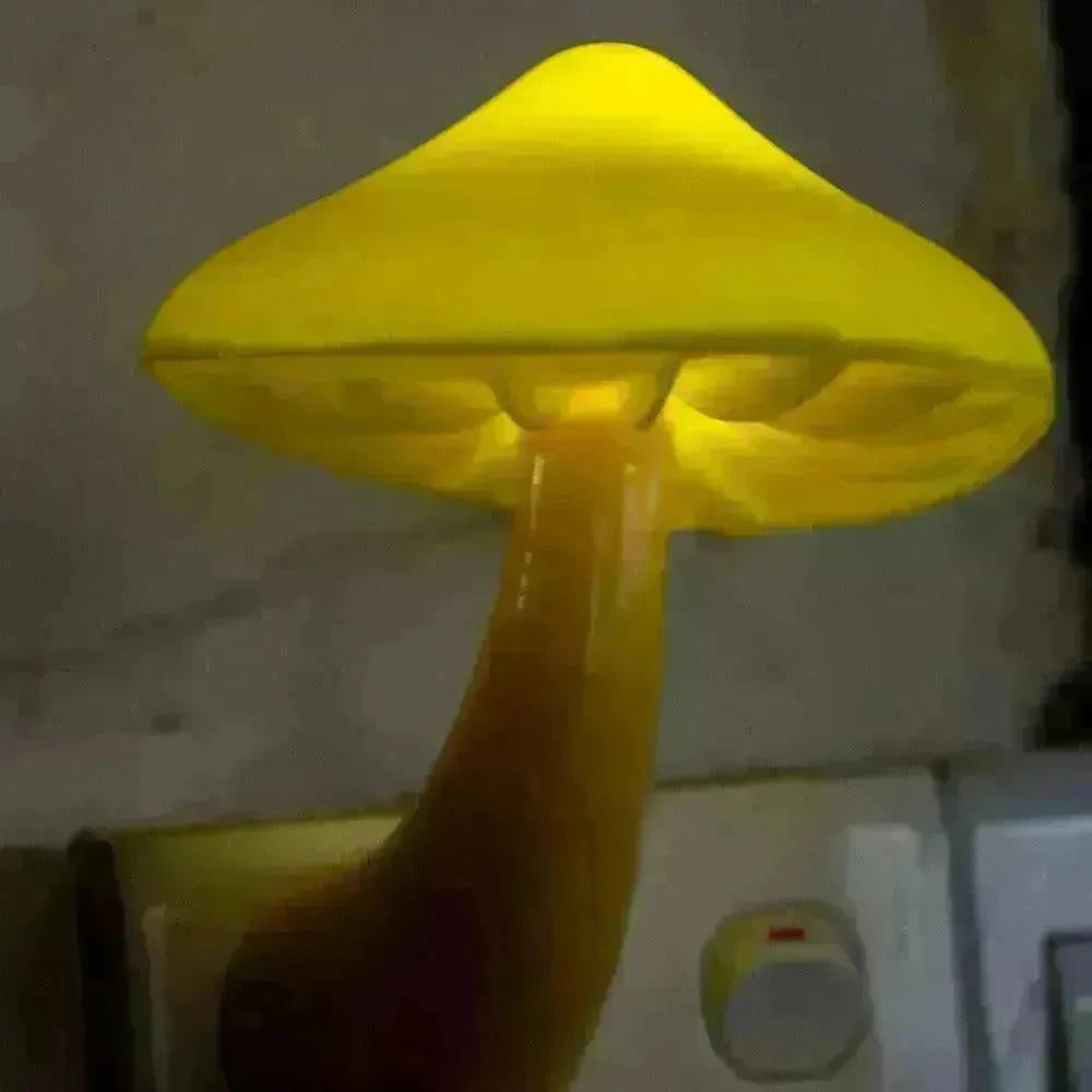 LED Mushroom Night Light Wall Lamp EU US Socket Plug - EX-STOCK CANADA