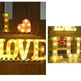 LED Night Light A-Z 0-9 Battery Lamp Wedding Party Decor - EX-STOCK CANADA