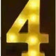 LED Night Light A-Z 0-9 Battery Lamp Wedding Party Decor - EX-STOCK CANADA