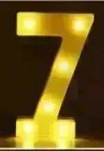 LED Night Light A-Z 0-9 Battery Lamp Wedding Party Decor - EX-STOCK CANADA