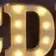 LED Night Light A-Z 0-9 Battery Lamp Wedding Party Decor - EX-STOCK CANADA