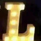 LED Night Light A-Z 0-9 Battery Lamp Wedding Party Decor - EX-STOCK CANADA