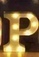 LED Night Light A-Z 0-9 Battery Lamp Wedding Party Decor - EX-STOCK CANADA