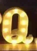 LED Night Light A-Z 0-9 Battery Lamp Wedding Party Decor - EX-STOCK CANADA
