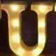 LED Night Light A-Z 0-9 Battery Lamp Wedding Party Decor - EX-STOCK CANADA
