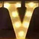 LED Night Light A-Z 0-9 Battery Lamp Wedding Party Decor - EX-STOCK CANADA