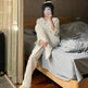 Lace Long-sleeved Pajamas Set For Women - EX-STOCK Canada