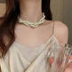 Ladies Fashion Multilayer Collarbone Necklace - EX-STOCK Canada