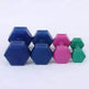 Gym pour femmes Aérobic Sable de remplissage Hexagone Haltère - EX-STOCK Canada