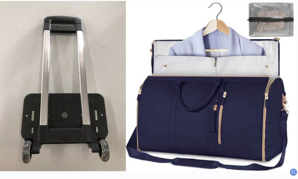 Large Capacity Trolley Travel Bag, Portable Folding Fitness Bag EX-STOCK Canada 