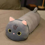 Large Size Cartoon Cat Plush Toys Stuffed Cloth Doll Long Animal Pillow Cushion - EX-STOCK Canada