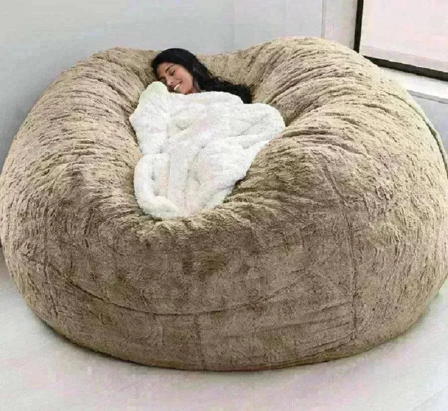 Lazy Sofa Bean Bag Chair Foam Furniture Bean Bag - EX-STOCK CANADA