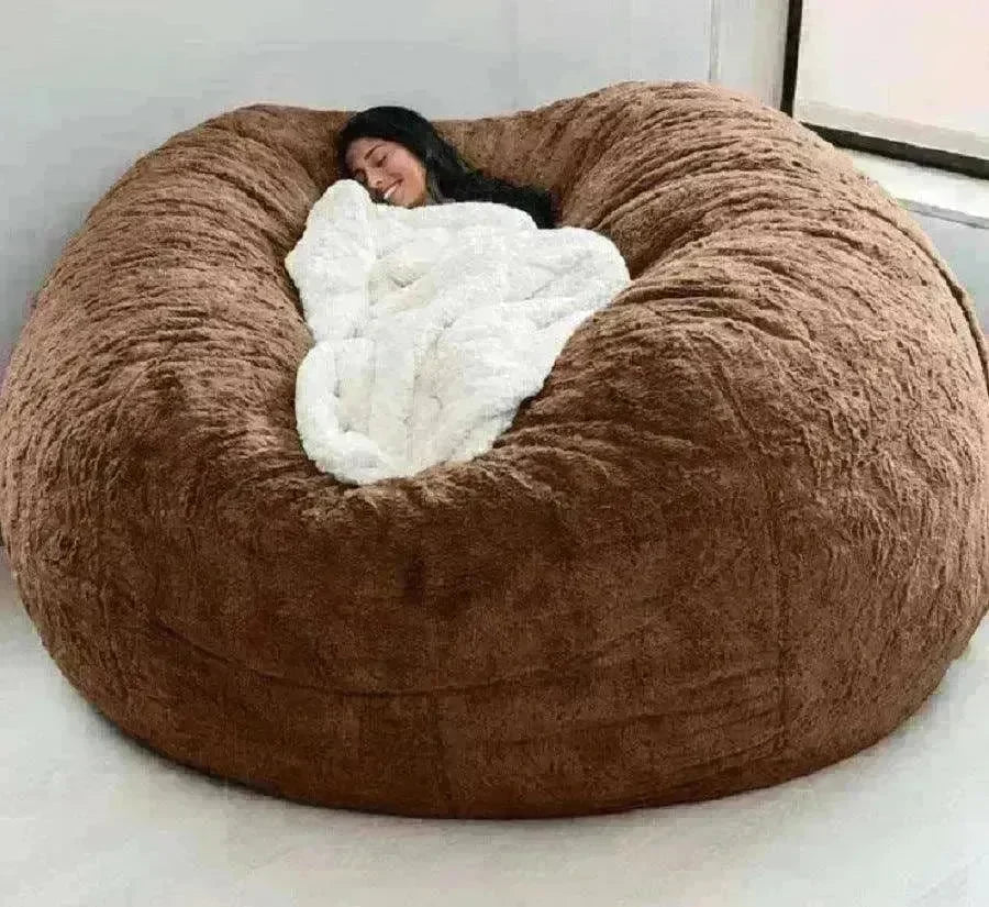 Lazy Sofa Bean Bag Chair Foam Furniture Bean Bag - EX-STOCK CANADA