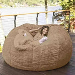 Lazy Sofa Bean Bag Chair Foam Furniture Bean Bag - EX-STOCK CANADA