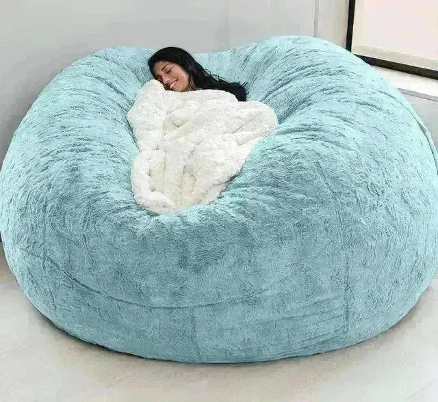 Lazy Sofa Bean Bag Chair Foam Furniture Bean Bag - EX-STOCK CANADA