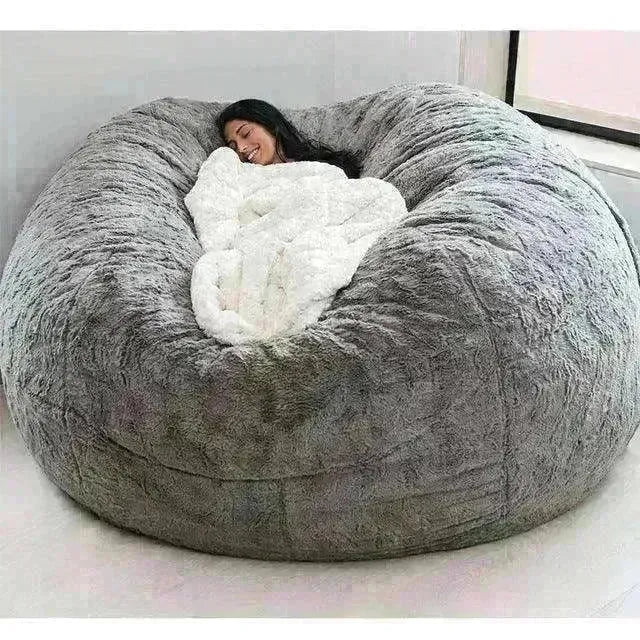 Lazy Sofa Bean Bag Chair Foam Furniture Bean Bag - EX-STOCK CANADA