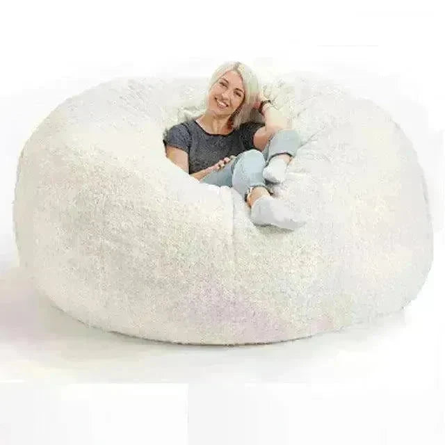 Lazy Sofa Bean Bag Chair Foam Furniture Bean Bag - EX-STOCK CANADA