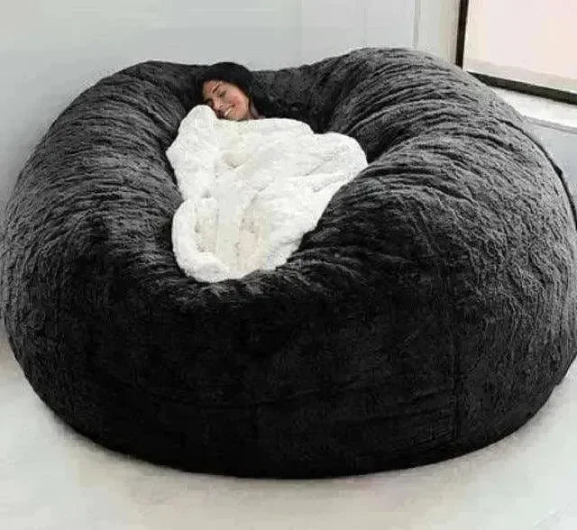 Lazy Sofa Bean Bag Chair Foam Furniture Bean Bag - EX-STOCK CANADA