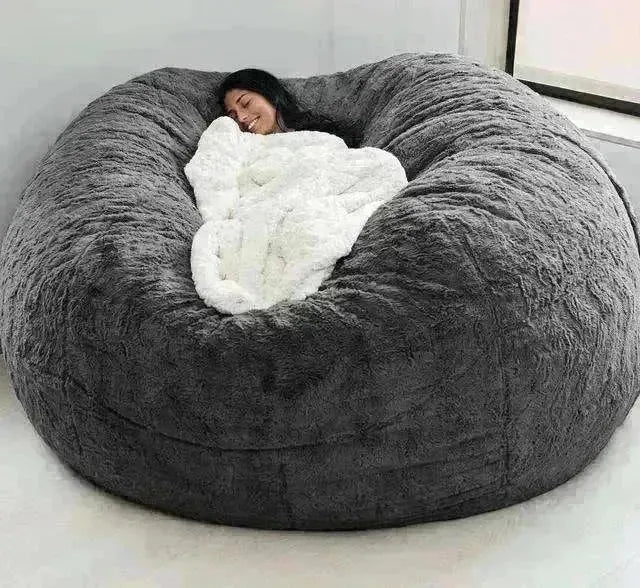 Lazy Sofa Bean Bag Chair Foam Furniture Bean Bag - EX-STOCK CANADA