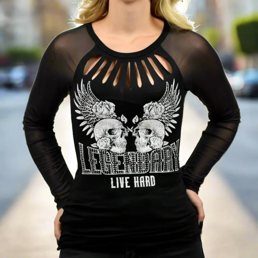 Camiseta Liberty Wear Women's Live LegendaryEX-STOCK Canada 