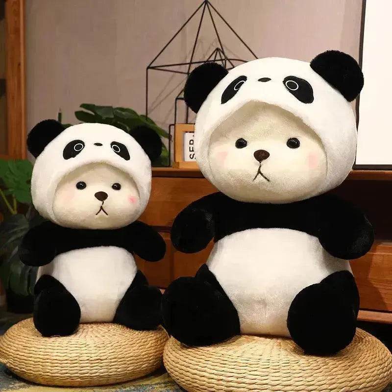 Little Bear Doll Transformation Giant Panda Teddy Plush Toy - EX-STOCK Canada