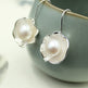 Lotus Stud Earrings Flower Pearl Earrings EX-STOCK Canada 