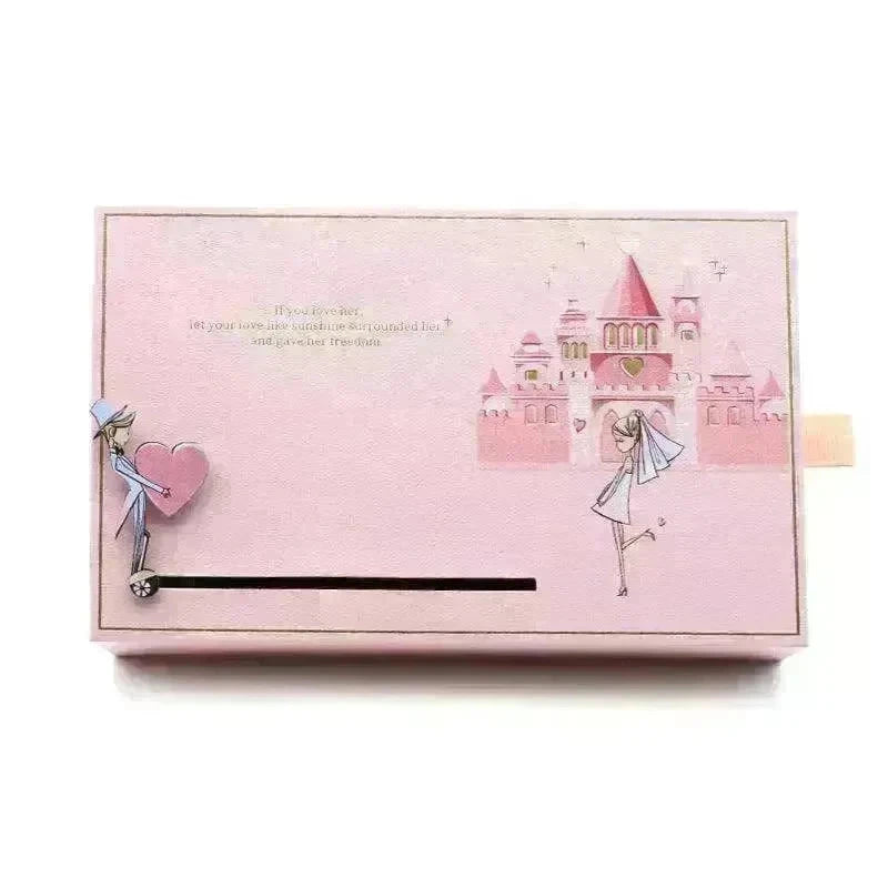 Love Castle Jewelry Ring & Necklace Box - EX-STOCK CANADA