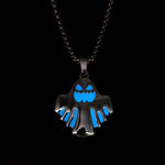 Luminous Ghost Pendant Halloween Necklace - EX-STOCK Canada