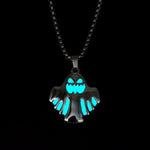 Luminous Ghost Pendant Halloween Necklace - EX-STOCK Canada
