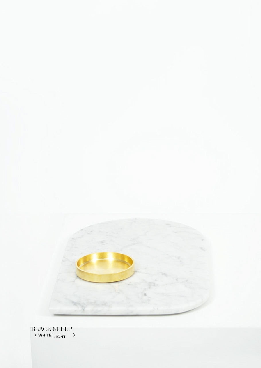 Plateau de service en marbre Bianco CarraraEX-STOCK Canada 