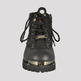 Bottes de moto pour hommes Milwaukee Leather à double fermeture éclair et lacets de 6 pouces 