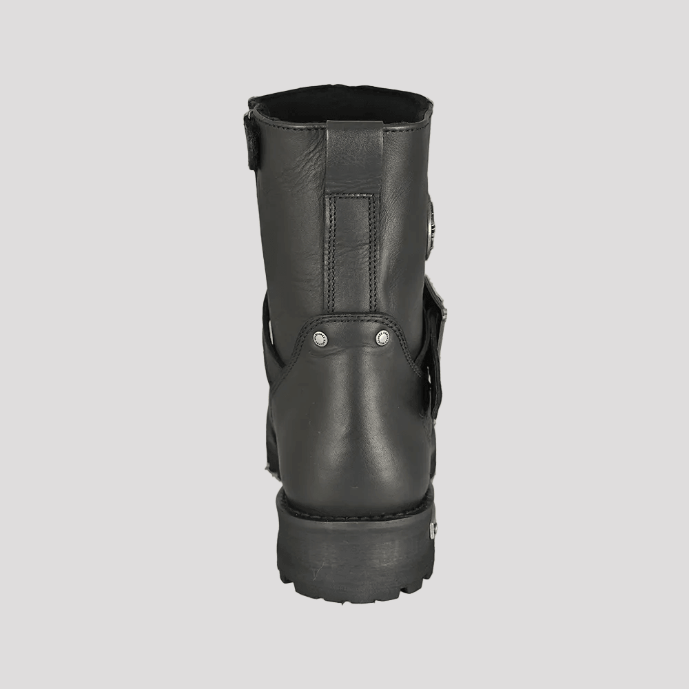 Milwaukee Leather Men's Wide 6" Side Zip Motorcycle Boots 