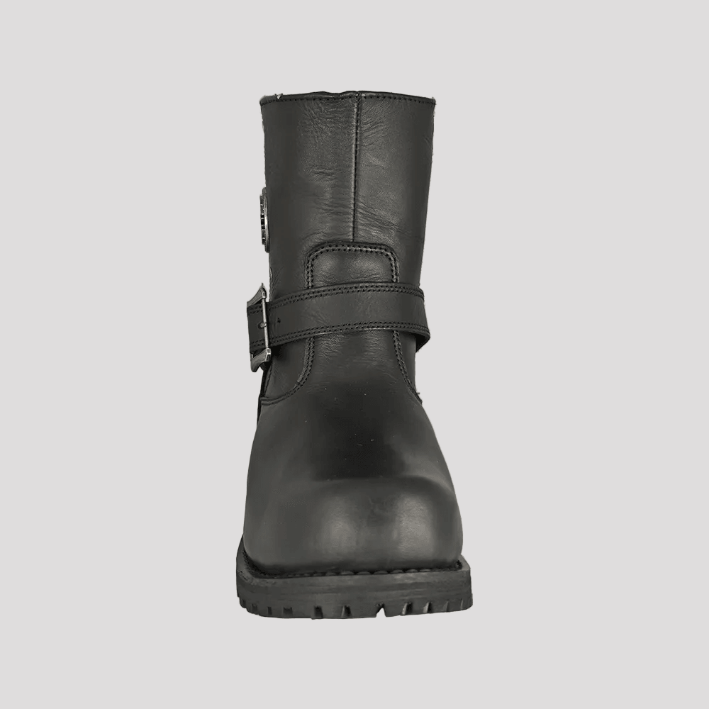 Milwaukee Leather Men's Wide 6" Side Zip Motorcycle Boots 