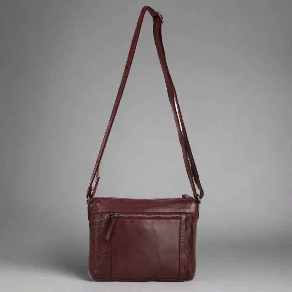 Bolso bandolera organizador de cuero METEX-STOCK Canada 