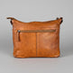 MET Leather Crossbody Bag with Dual Zipper Pockets 
