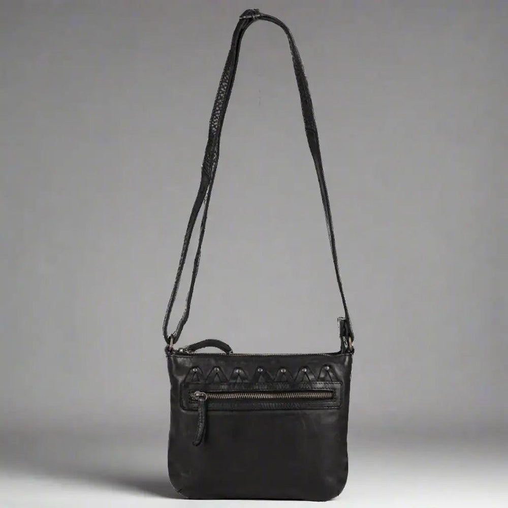 Sac à bandoulière en cuir MET V Stitch 
