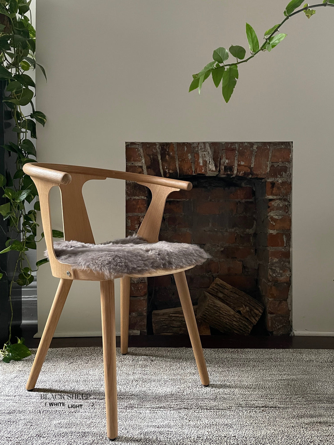 Shorn Mineral Icelandic Sheepskin Chair Pad EX-STOCK Canada 