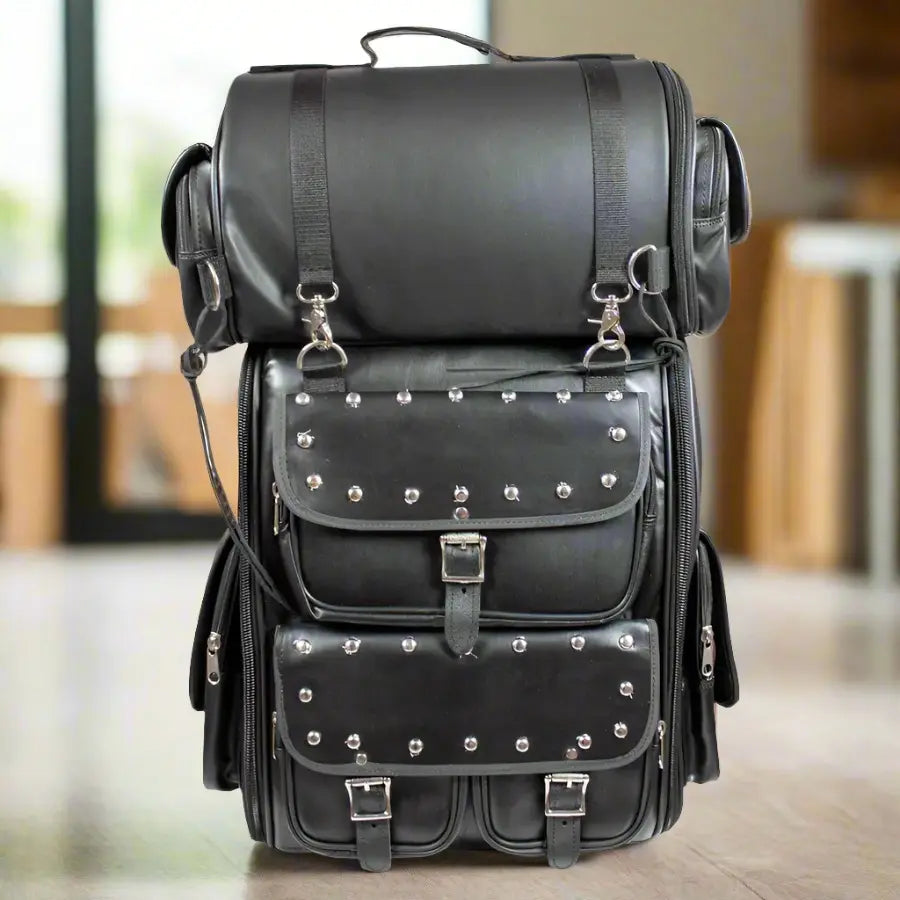 Open Road Stud Accent Shelf Touring Bag EX-STOCK Canada 