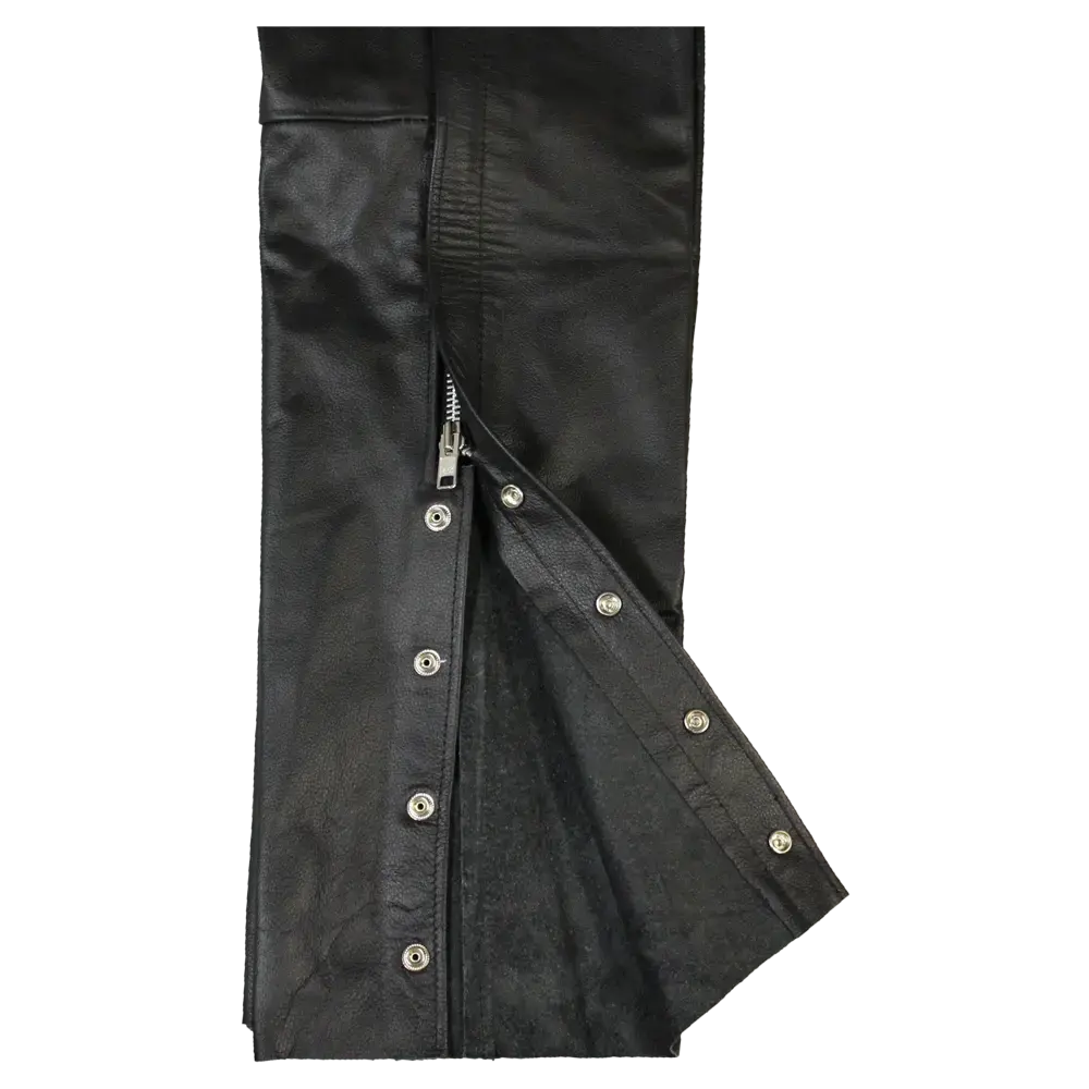 Chaps in pelle premium Open Road unisex con 4 tascheEX-STOCK Canada 