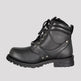 Milwaukee Leather Men's 6" Milwaukee Side Zip Lace Up Motorcycle Boots 