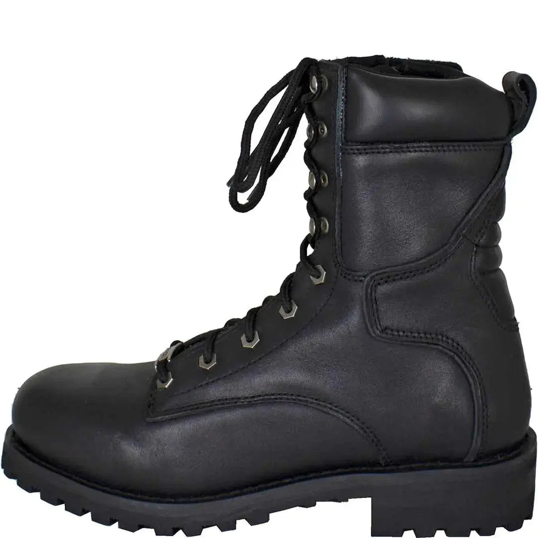 Botas de motociclista acolchadas Open Road para hombre de 8 pulgadasEX-STOCK Canada 