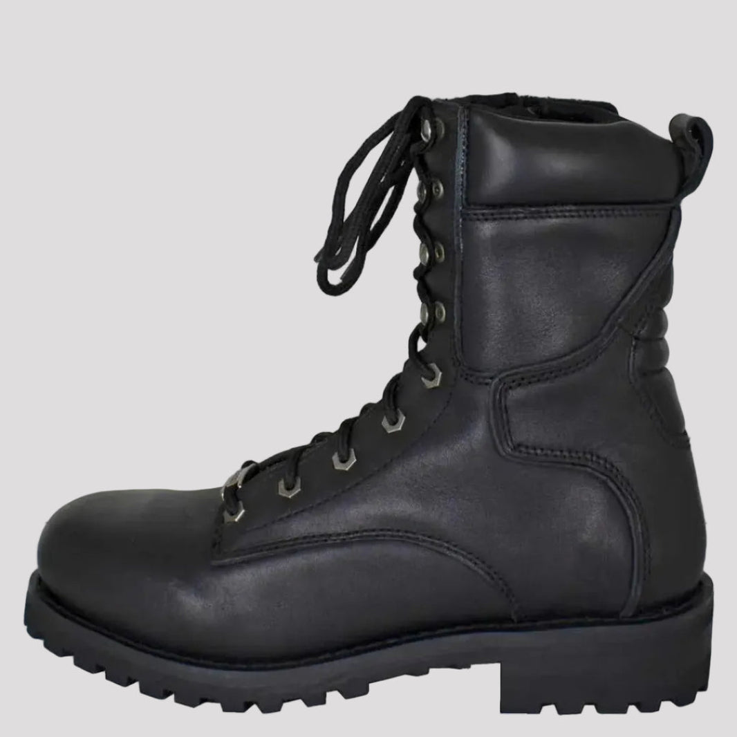 Bottes de moto matelassées pour hommes Open Road 8 pouces 