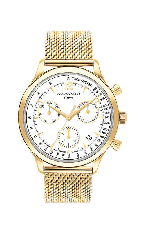 Movado Heritage Series Circa Chronograph Watch 3650138 - EX-STOCK Canada