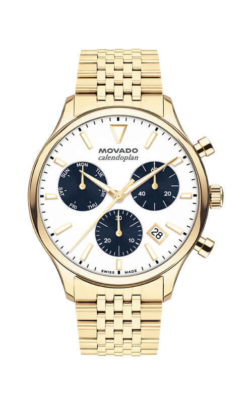 Movado Heritage Series Calendoplan 3650210 - EX-STOCK Canada